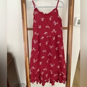 Abercrombie Kids Red Sun Dress
